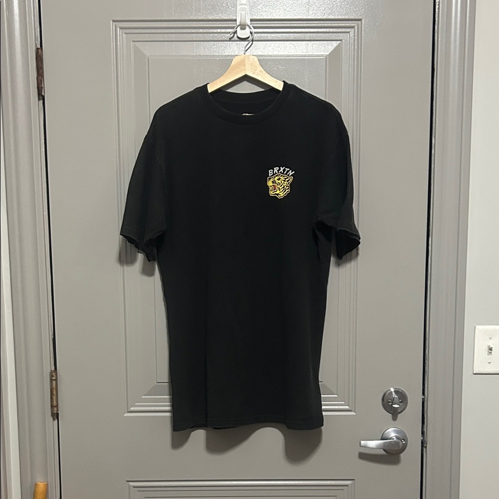Brixton Men’s Tiger Logo T-Shirt - Black